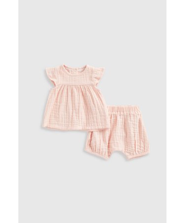 MOTHERCARE lühikeste varrukatega t-särk + lühikesed püksid, HE124 