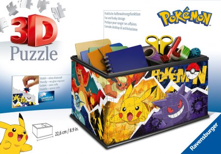 RAVENSBURGER 3D pusle-hoiukarp Pokemon, 216tk, 11546 11546