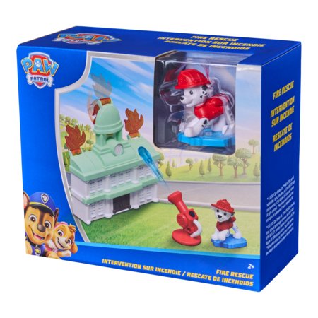 PAW PATROL mini mängukomplekt Chase Adventure Tower / Marshall Fire Rescue, assortii, 6075209 