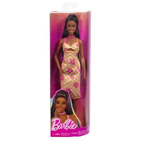 BARBIE Fashionistas nukk kollases kleidis, HYT91 