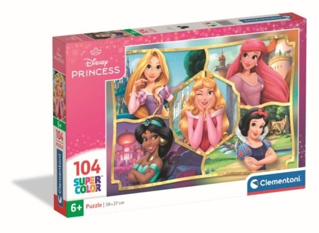 CLEMENTONI LASTELE PUZZLE Disney Princess 2, 104 tk,, 25057 