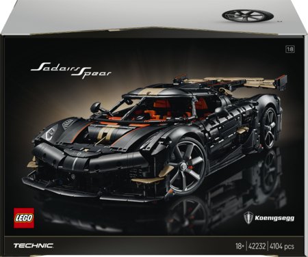 42232 LEGO® Technic Koenigsegg Sadair's Spear megaauto 