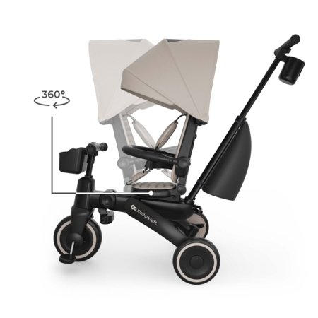 KINDERCRAFT kolmerattaline JAZZ 3, beež, KRJAZZ03BEG0000 