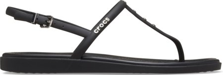 CROCS sussid Miami Studded Thong mustad, 211495-001 39,5 suurus 