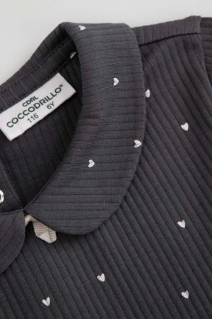 COCCODRILLO lühikeste varrukatega kleit, hall, WC6129201HGK-020-104, 104 cm 