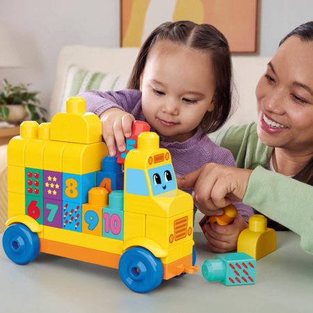 MEGA BLOKS Build & Count buss, JKG34 