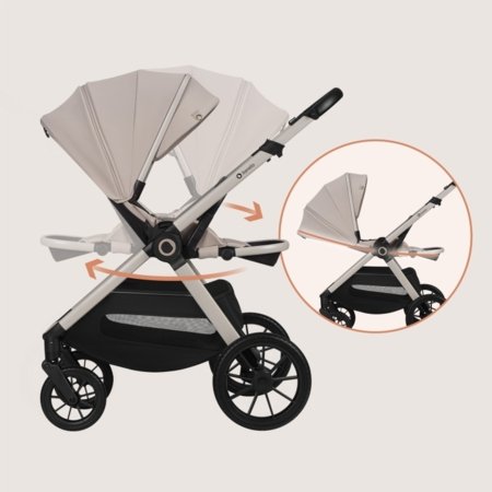 LIONELO universaalne käru LAYLA 2in1, Beige sand, LO-LAYLA 2IN1 