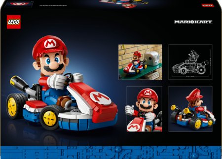 72037 LEGO® Super Mario Mario Kart™ – Mario ja Standard Kart 
