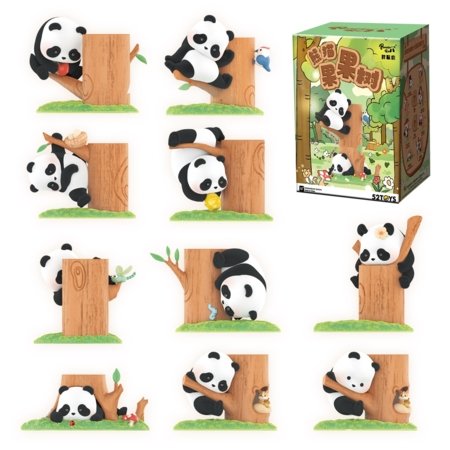 PANDA ROLL figuur Fruit Tree Climbing, assortii, 23CB496GG36