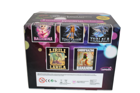 BRAIN ROT rääkiv plüüšist võtmehoidja 15 cm, assortii, BD1270 