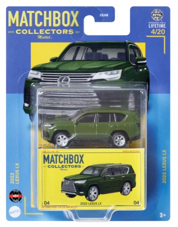 MATCHBOX mudelautod, GBJ48