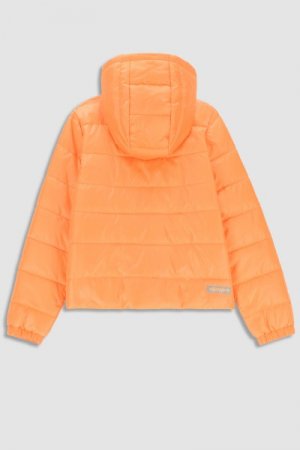 COCCODRILLO jope OUTERWEAR GIRL KIDS, oranž, WC3152707OGK-006 WC3152707OGK-006-122