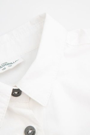 COCCODRILLO pikkade varrukatega särk NOSTALGIC MEADOW GIRL JUNIOR, valge, WC5140101NGJ-001-164, 164 cm 