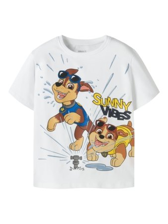 NAME IT PAW PATROL lühikeste varrukatega t-särk, 13255691-F4F5F0, suurus 