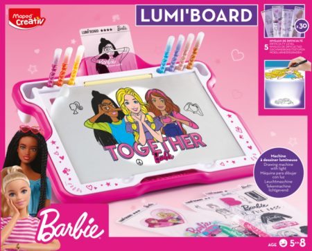 MAPED valguskast CREATIV LUMI BOARD - BARBIE, 907061