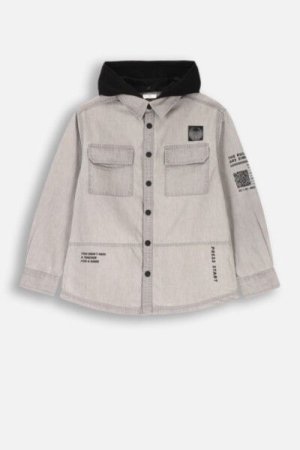 COCCODRILLO shirt WORLD OF PIXEL BOY JUNIOR, hallid, ZC4136401WBJ-019-164, 164 cm 