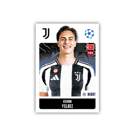 TOPPS kleepsud Champions League 2025 Eco Pack, 24+6vnt., 5053307074491 