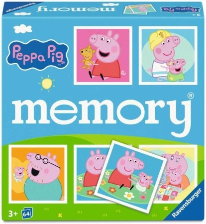 RAVENSBURGER memory® Peppa Pig kaardimäng, 25086 8 