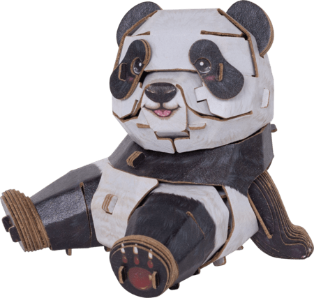 MAKEBUG 3D paberist pusle panda, MB-D-0041 
