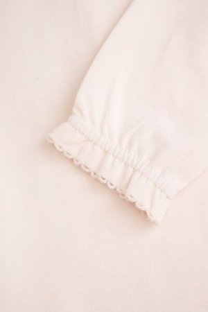 COCCODRILLO t-shirt FLOWERS GIRL NEWBORN, ecru, ZC4143101FGN-003-086, 86 cm 