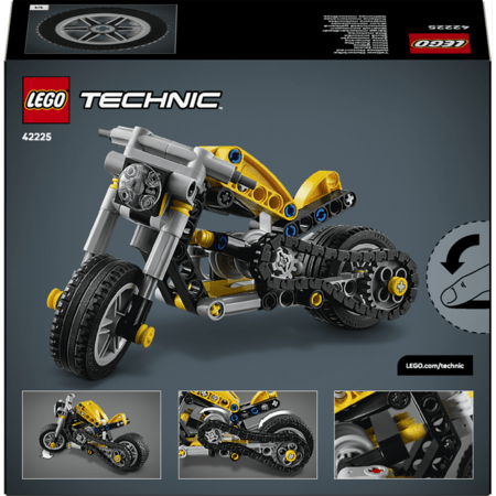 42225 YELLOW MOTORCYCLE 