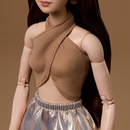 BARBIE Basics No06 pruunide juustega nukk, JJX25 
