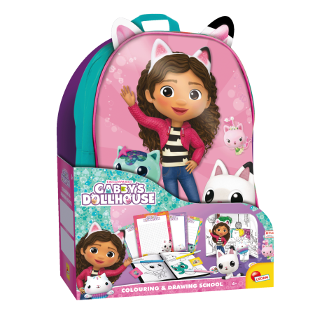 LISCIANI Gabby's dollhouse joonistuskomplekt seljakotis, 106288 