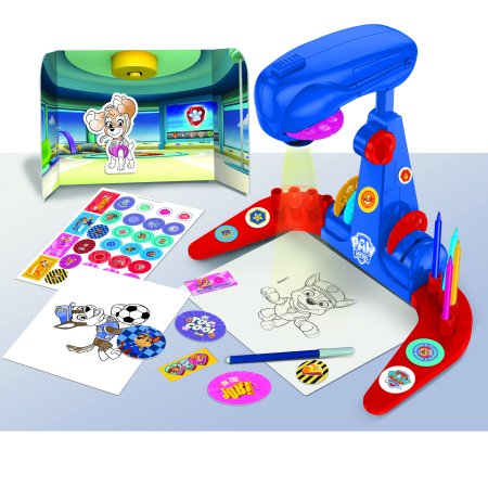 LISCIANI Paw Patrol joonistuskomplekt projektoriga, 104710 