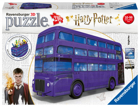 RAVENSBURGER 3D pusle Harry Potter rüütlibuss, 216tk., 11158 11158