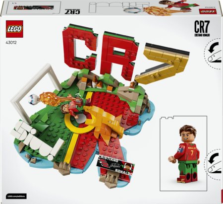 43012 LEGO® Editions Cristiano Ronaldo – jalgpalli parimad hetked 