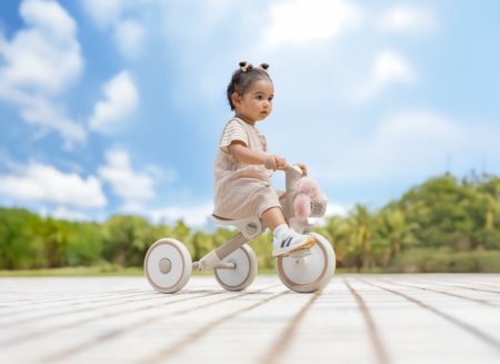 GLOBBER õppekolmerattaline Learning Trike 2in1 Plus, kookospähkli, 737-466 