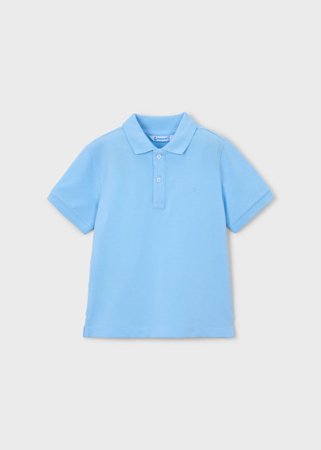 MAYORAL lühikeste varrukatega polo särk, sky blue, 150-15, 98  cm 