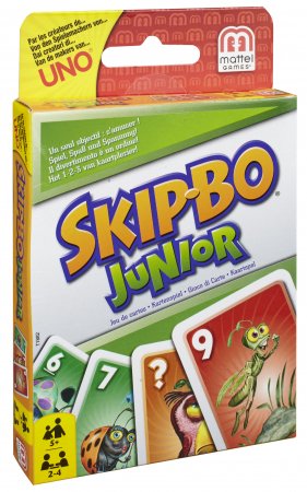 MATTEL GAMES kaardimäng Skip-Bo Junior, 4021011 4021011