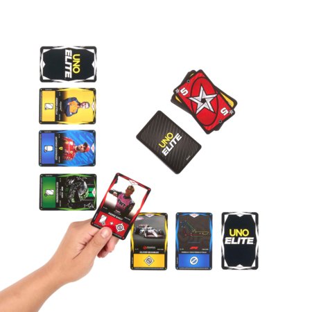 MATTEL GAMES UNO Elite F1 kaardid, JLV42 