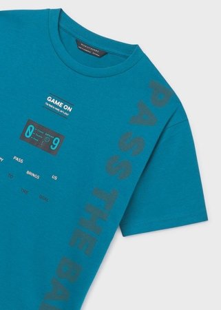 MAYORAL lühikeste varrukatega t-särk, aqua, 6.034-24, 128  cm 