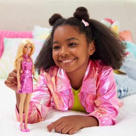 BARBIE Fashionistas nukk roosas kleidis, HYT88 
