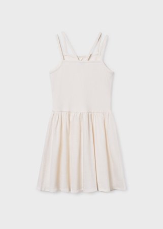 MAYORAL varrukateta kleit, bone, 6.916-83, cm 