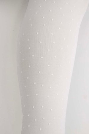 COCCODRILLO sukad TIGHT MICROFIBRE COLORFUL, valge, cm 