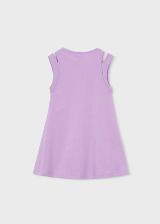MAYORAL varrukateta kleit, lilac, 3.938-92, 92  cm 