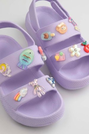 COCCODRILLO sandaalid, lillad, WC6208103SHG-016-026, 26/27 suurus 