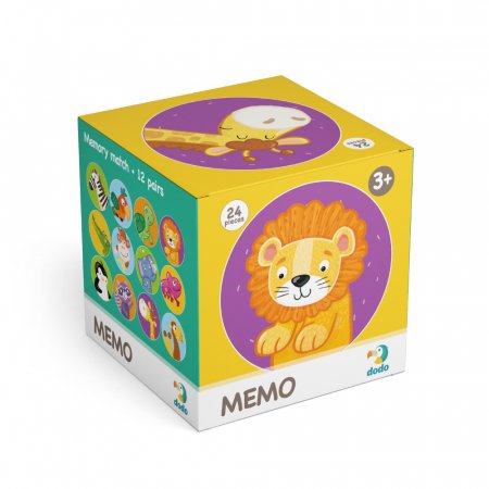 DODO mini-memomäng Metsloomad, 300157 300157