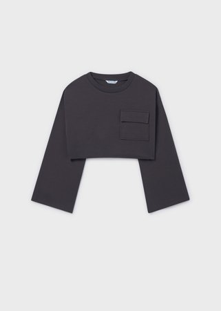 MAYORAL pusa + varrukateta t-särk, charcoal, 6.402-91, 176 cm 