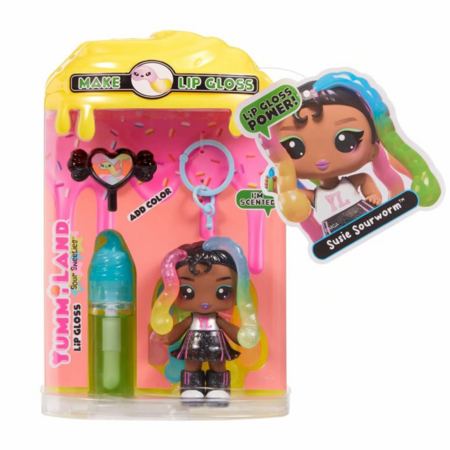 YUMMILAND huuleläige figuuriga – tee ise, assort., 545767 