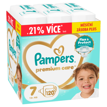 PAMPERS mähkmed Premium Care Monthly, 7 suurus, 15+kg, 156 vnt., 80883545 