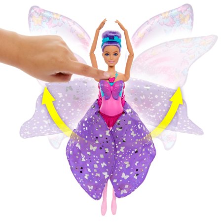BARBIE Dreamtopia muunduv liblikaprintsess, HXJ10 