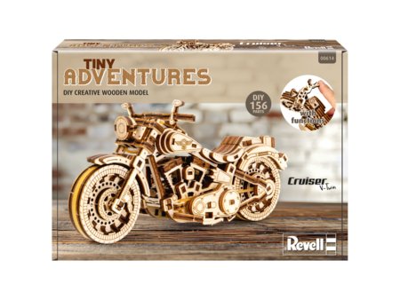 REVELL Cruiser V-Twin puidust mudel, 00614 