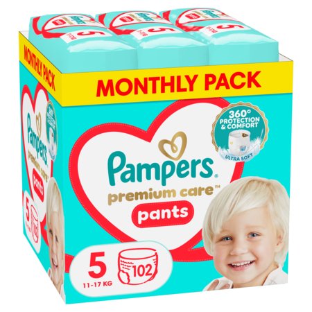PAMPERS püksmähkmed Premium Care, 5 suurus 11-17kg, 102 tk, 80825839 