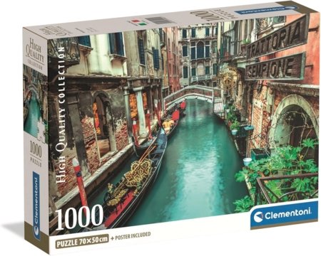 CLEMENTONI pusle Venice Canal, 1000 tk., 39945 
