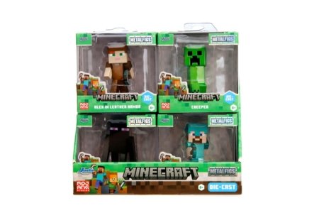 JADA Minecraft kogumisfiguurid, 6 cm, assortii, 9385138300W03 