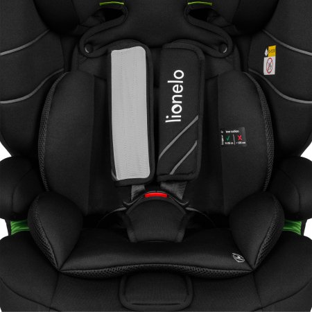 LIONELO turvatool LO-LEVI ONE I-SIZE 76-150cm, Black Carbon 